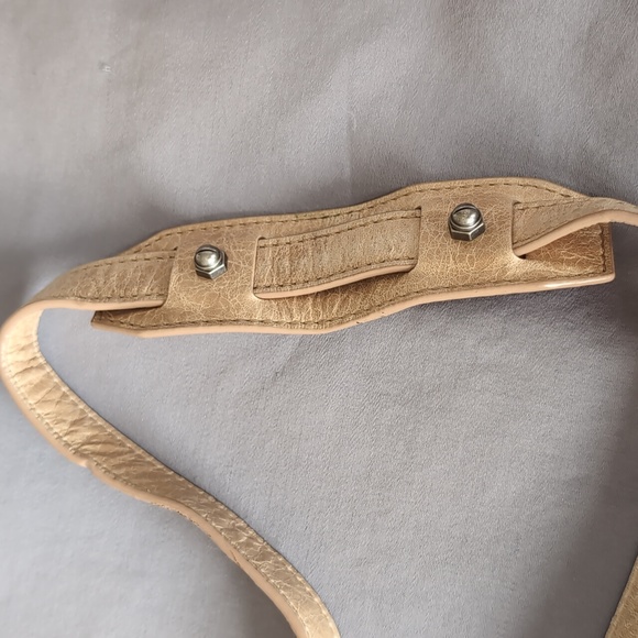 ANTHROPOLOGY SCHULER AND SONS LEATHER BAG - Picture 4 of 13